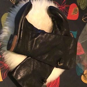 Nine West leather high boots